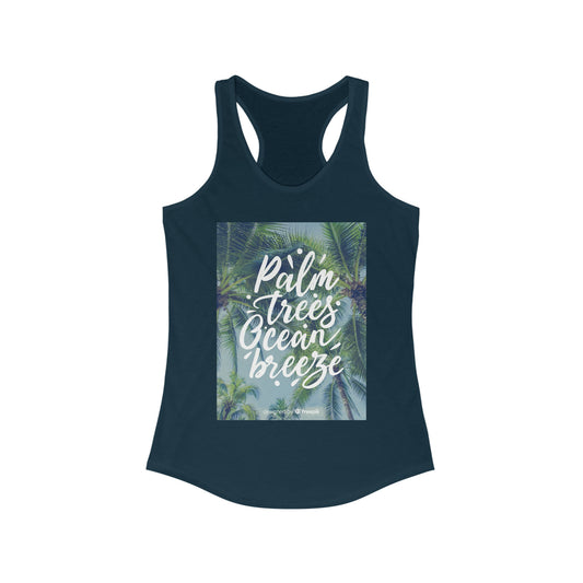 Racerback Tank with Print