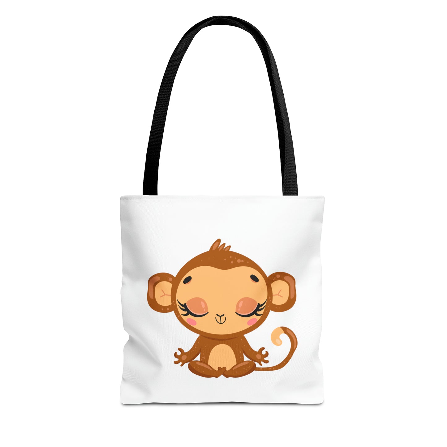 Baby Monkey Yoga Tote Bag