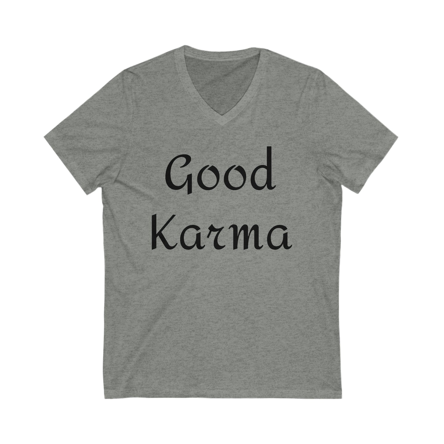 Good Karma  Short Sleeve V-Neck Tee