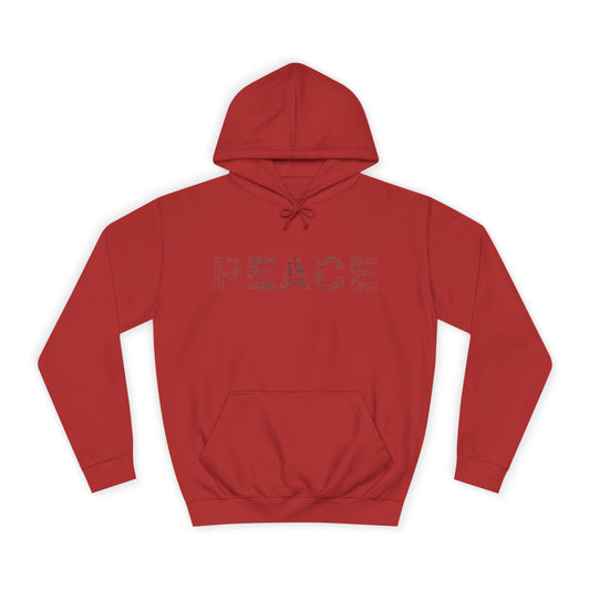 Peace Unisex College Hoodie