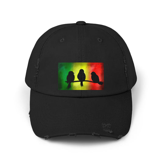 3 Little Birds Distressed Cap
