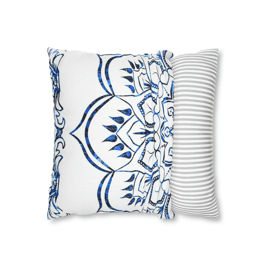 Mandala Printed Square Pillow Case