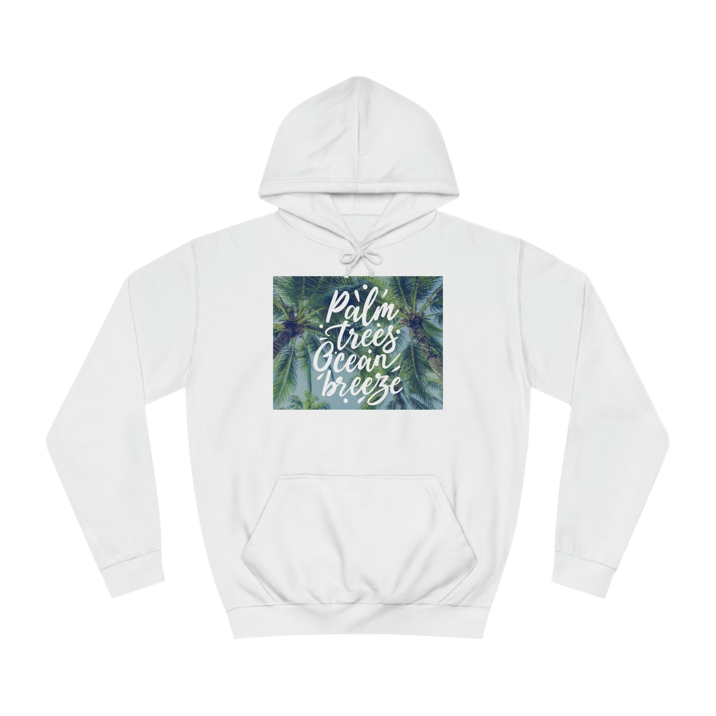 Palm Trees and Ocean Breeze Unisex Hoodie