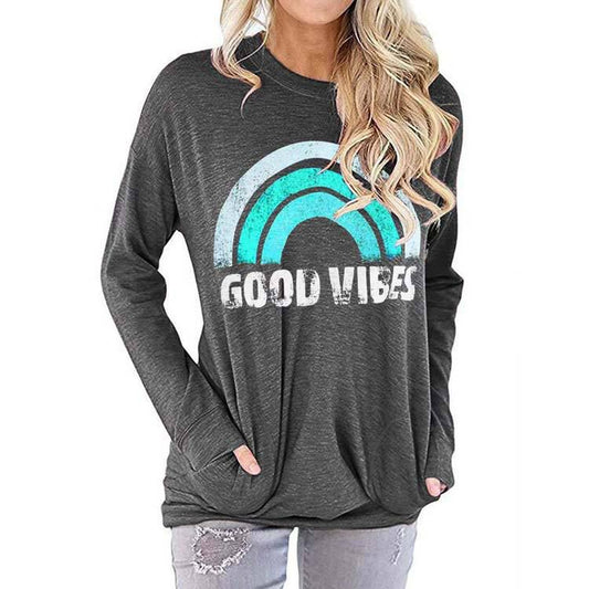 Good Vibes Long Sleeve with Pockets