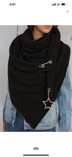 Velvet Triangle Scarf