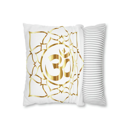 Om Mandala Square Pillow Case