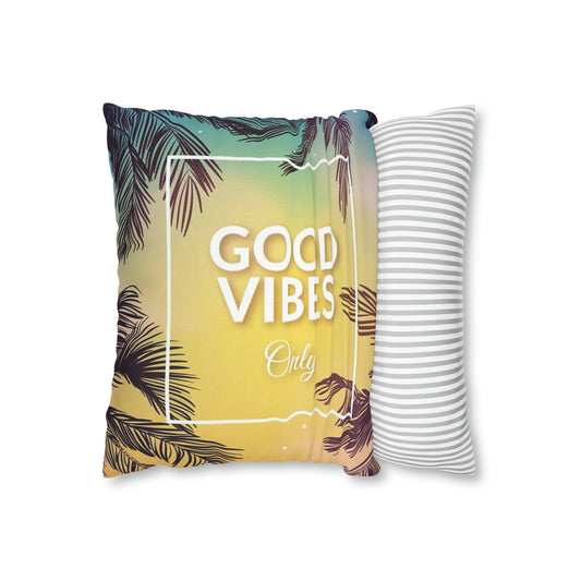 Spun Polyester Square Pillow Case