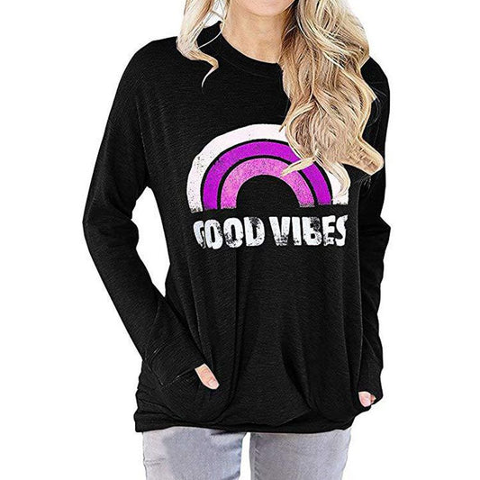 Good Vibes Long Sleeve with Pockets